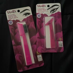 Vertex Brow comb/brush & brow stencil